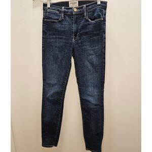 FRAME Le High Skinny Denim Size 25 Length 25